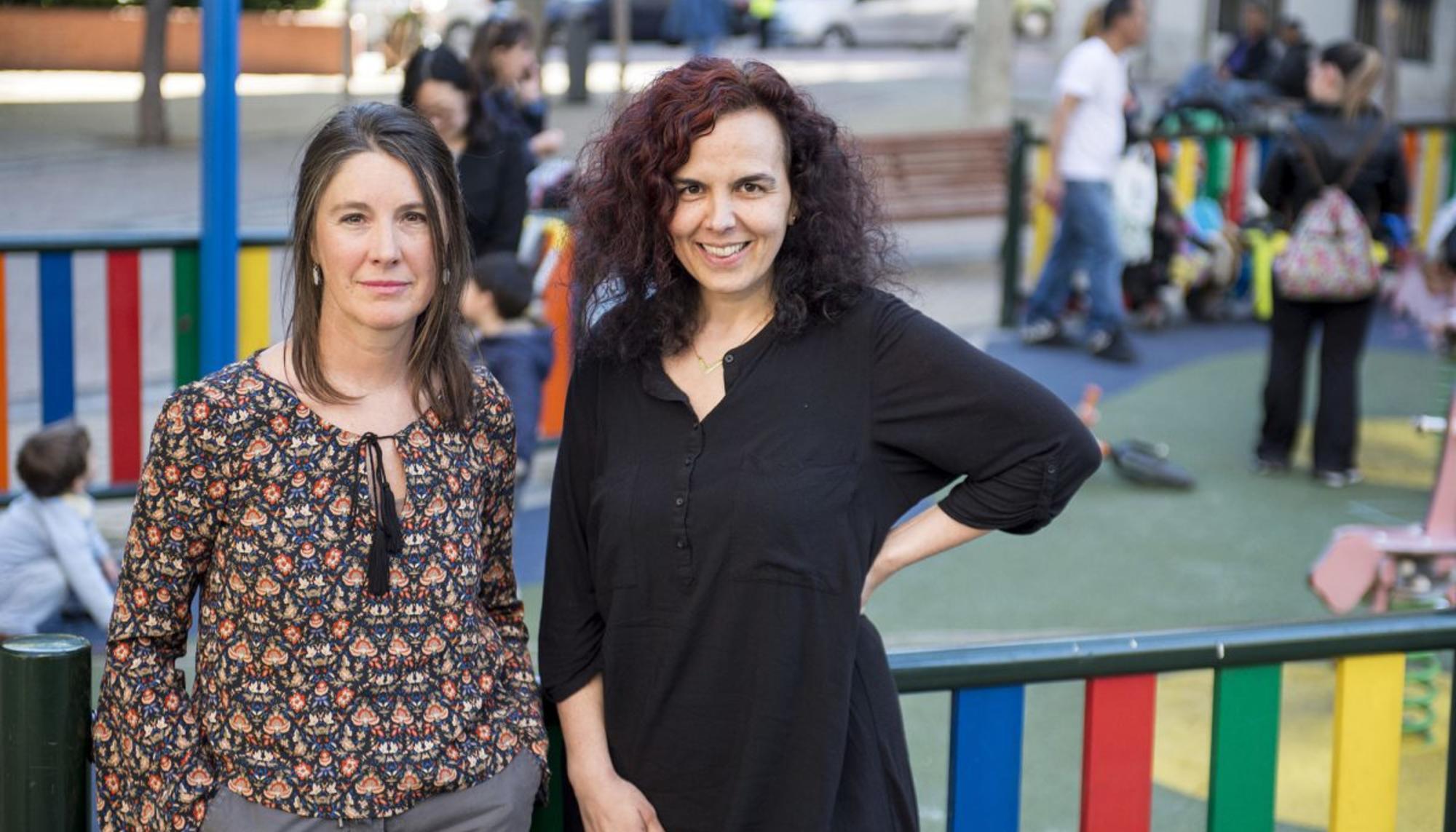 Silvia Nanclares y Patricia Merino